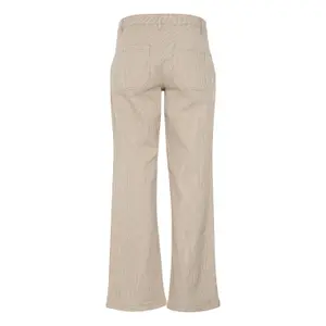Women's Trousers CULTURE Milky image-1