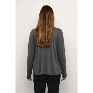 T-shirt da donna a maniche lunghe CULTURE Kajsa VN image-4