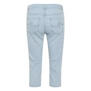 Damenhosen CULTURE Milky Capri image-3