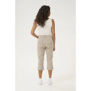 Damenhosen CULTURE Milky Capri image-5