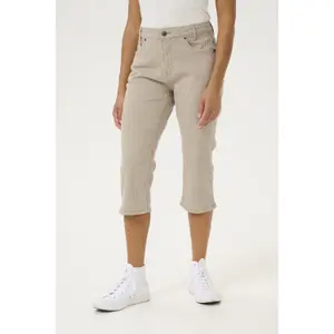 Damenhosen CULTURE Milky Capri image-1