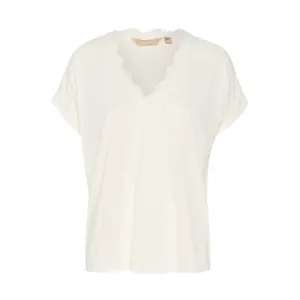 T-shirt de gola V para mulher CULTURE Drica Kajsa image-0