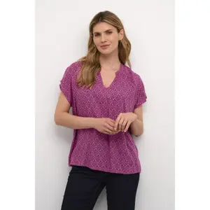 Blusa com decote V para mulher CULTURE Safi Bello image-2