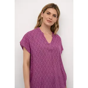 Blusa com decote V para mulher CULTURE Safi Bello image-5