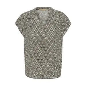 Blusa com decote V para mulher CULTURE Safi Bello image-0