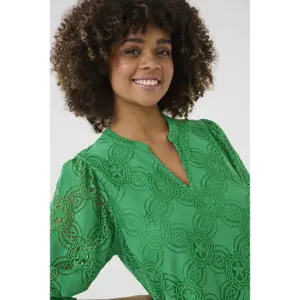 Kleid, kurzärmlig, Damen CULTURE Henriette Olu image-5