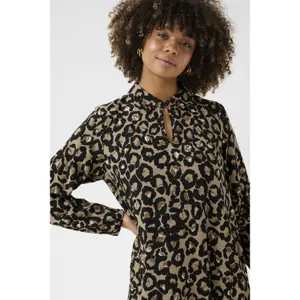 Kleid Hemdbluse kurz Damen CULTURE Galta Bello image-5