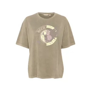 T-shirt de mulher CULTURE Ash Rock image-0
