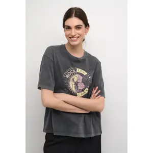 T-shirt de mulher CULTURE Ash Rock image-2