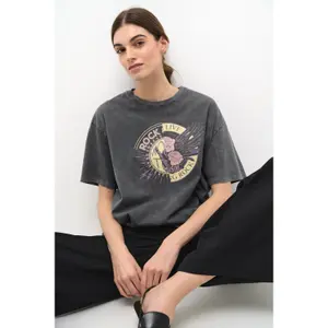 T-shirt de mulher CULTURE Ash Rock image-5