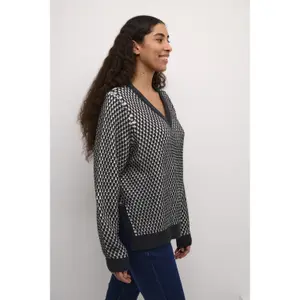 Pull à col en V femme CULTURE Cardeen image-5