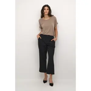 Women's short chino trousers CULTURE Anie image-1
