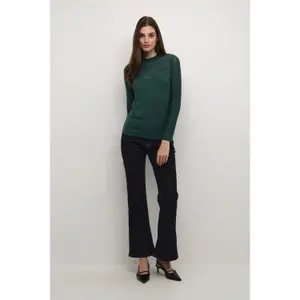 Langarm-Bluse aus Strick für Damen CULTURE Grace image-1