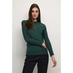 Langarm-Bluse aus Strick für Damen CULTURE Grace image-2