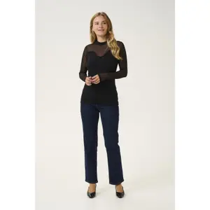Blusa de malha de mangas longas para mulher CULTURE Grace image-3