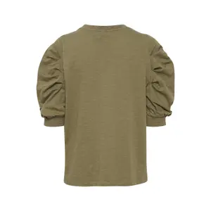 Maglione a maniche corte da donna CULTURE Biana image-3
