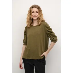 Maglione a maniche corte da donna CULTURE Biana image-1
