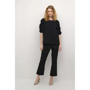 Women's short sleeve sweater CULTURE Biana image-3