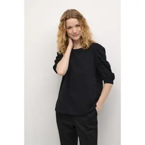 Women's short sleeve sweater CULTURE Biana image-1