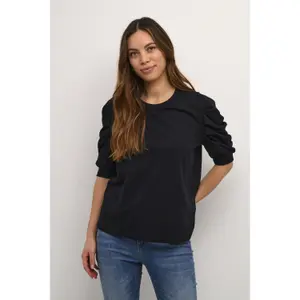 Women's short sleeve sweater CULTURE Biana image-2
