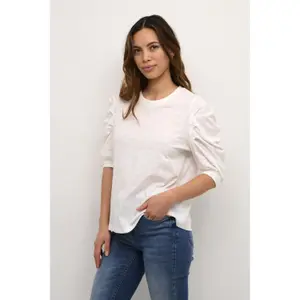 Women's short sleeve sweater CULTURE Biana image-2