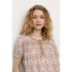 Blouse manches courtes femme CULTURE Rosy image-5