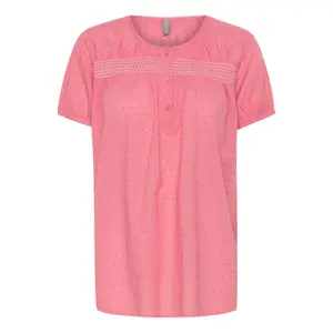 Blouse manches courtes femme CULTURE Rosy image-0