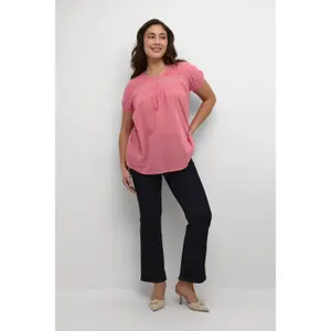 Blouse manches courtes femme CULTURE Rosy image-1