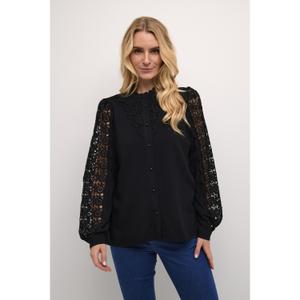 Lange mouwen kant blouse voor dames CULTURE Benton image-2