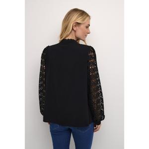 Lange mouwen kant blouse voor dames CULTURE Benton image-5
