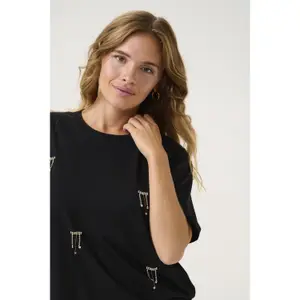 T-shirt de mulher CULTURE Brillo Amora image-4