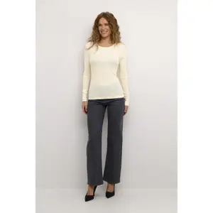 Pull col rond femme CULTURE Annevig image-1