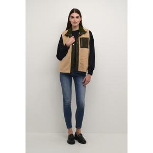 Dames zonder mouwen fleece CULTURE Tally image-1