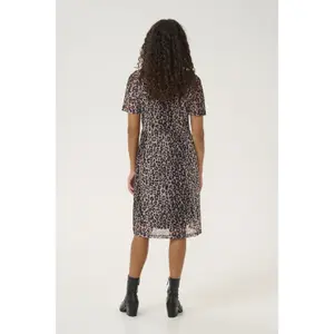 Women's t-shirt dress CULTURE Melida image-4