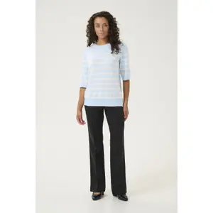 Korte mouwen pullover voor dames CULTURE Annemette image-1