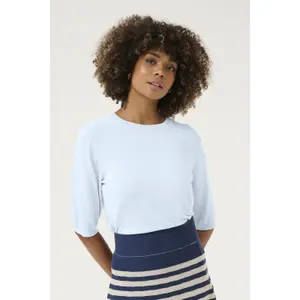 Korte mouwen pullover voor dames CULTURE Annemette image-1