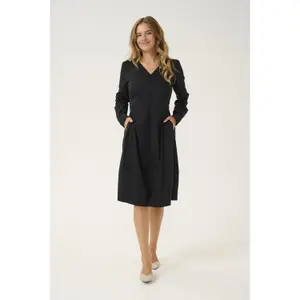 Women's V-Neck Dress CULTURE Antoinett image-3