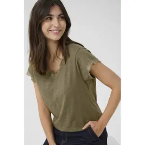 Camiseta de encaje para mujer CULTURE Biana image-5