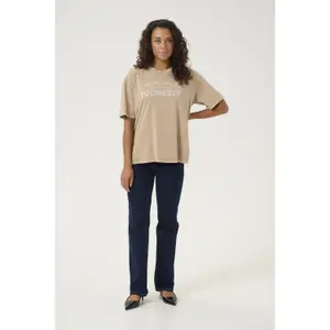 T-shirt de mulher CULTURE Chamanna Ash image-2
