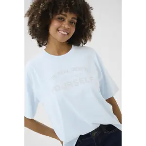 T-shirt de mulher CULTURE Chamanna Ash image-5
