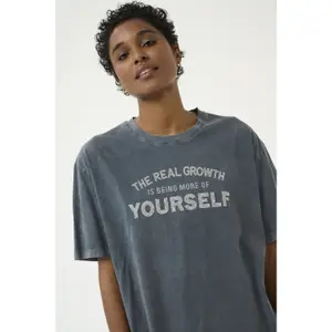 T-shirt de mulher CULTURE Chamanna Ash image-5