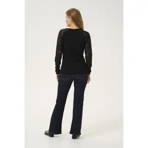 Pull de gola V feminino CULTURE Spell Nicole image-4