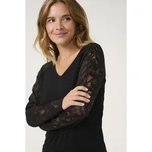 Pull de gola V feminino CULTURE Spell Nicole image-5