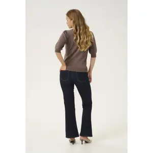 Pull de gola V feminina CULTURE Pinnie Annemarie image-4