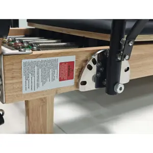 Reformer Pilates buigzaam in hout Cuore Pilates Advance image-2