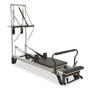 Reformer pilates s hliníkovou funkční a všestrannou věží Cuore Pilates