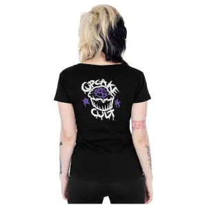 T-Shirt Cupcake Cult Skelly Cat image-1