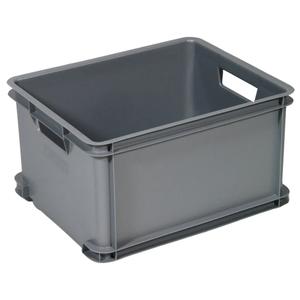 443867-forvaringslada-vidaxl-curver-unibox-gra-35x43x23-5-cm