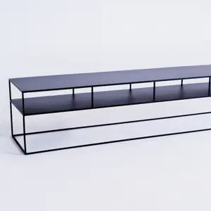 RTV Table CUSTOM FORM Tensio 2 Floor Metal 200 cm image-0