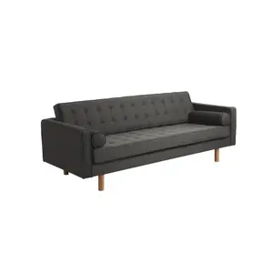 3-seater sofa in solid wood CUSTOM FORM Topic image-0
